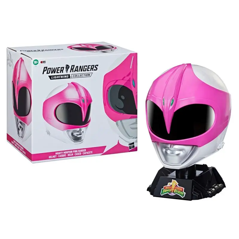 Original Power Rangers Lightning Collection Mighty Morphin Pink Helmet